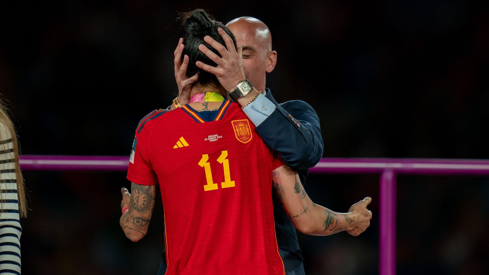 Luis Rubiales resigns as president of Spanish FA over Jenni Hermoso kiss