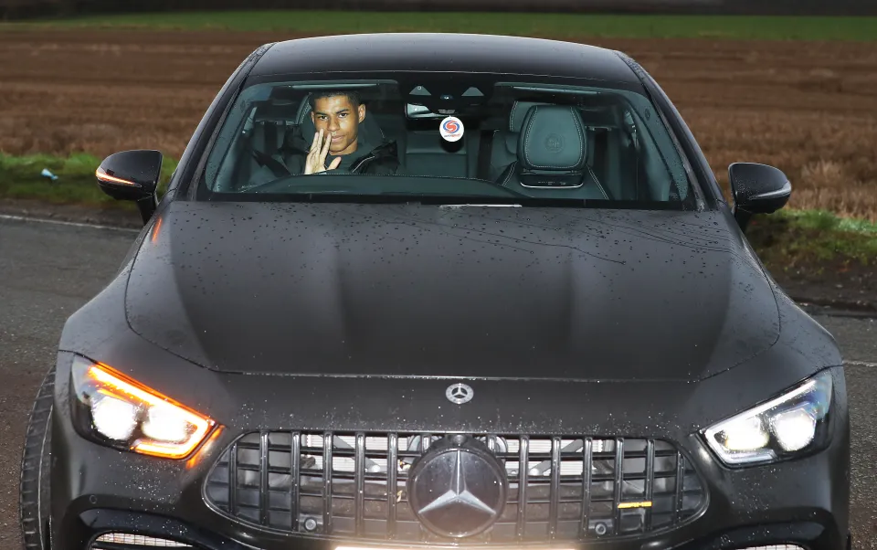Marcus Rashford ‘crashes £700k Rolls Royce’ on his way home from Burnley match