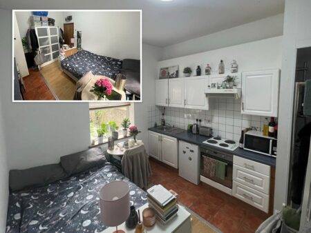 This tiny London flat can be yours to rent for £1,200 per month – but one essential is missing