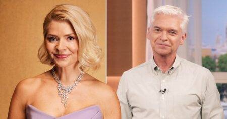 Holly Willoughby takes swipe at Phillip Schofield during NTAs