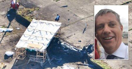 Pilot in Leicester City helicopter crash said: ‘I’ve no idea what’s going on’