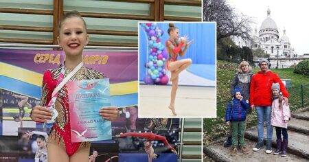 ‘The world stands still’: Mum’s pain at loss of gymnast daughter, 10, killed in Russian bombardment