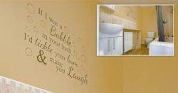 House with bizarre ‘bum-tickling’ rhyme on bathroom wall up for sale at £150,000