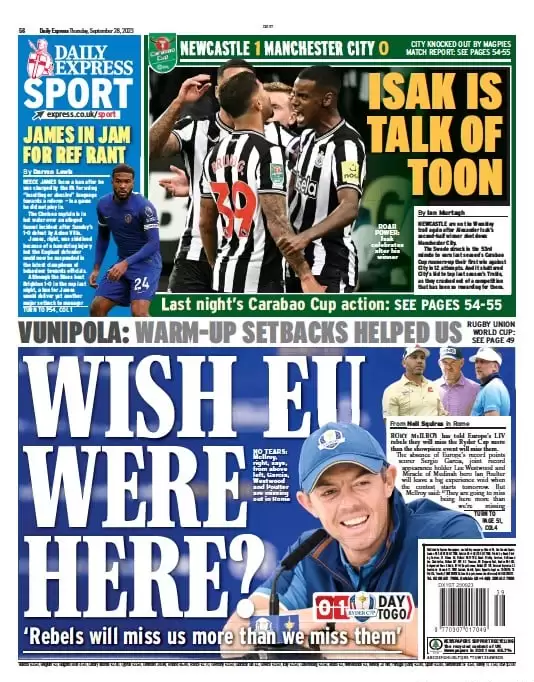 Express Sport - Isak is talk of Toon
