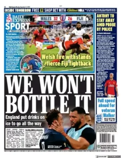 Express Sport – We won’t bottle it