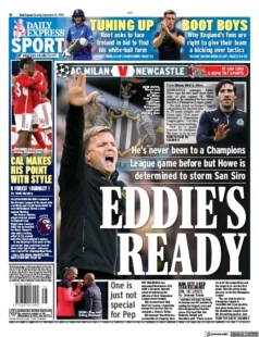 Express Sport - Eddie’s ready 