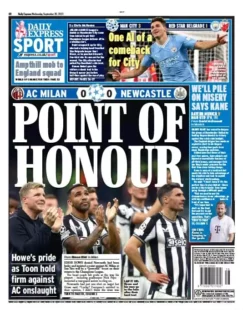 Express Sport - Point of honour