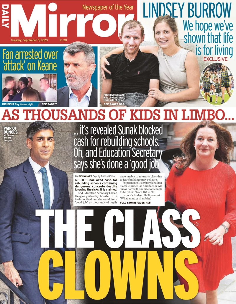 Daily Mirror - The class clowns