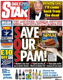 Daily Star – Save Our Spam 