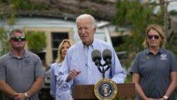 Storm Idalia: Biden pledges support to help Florida recover
