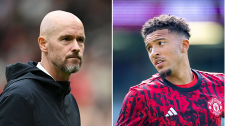 Erik ten Hag stands by criticism of Jadon Sancho with Man Utd star facing disciplinary action over outburst