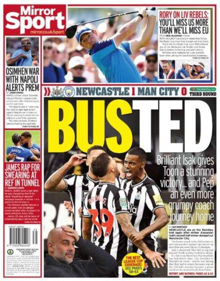 Mirror Sport – Busted