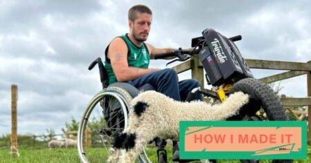 ‘After becoming paralysed, I went back to work on the farm’
