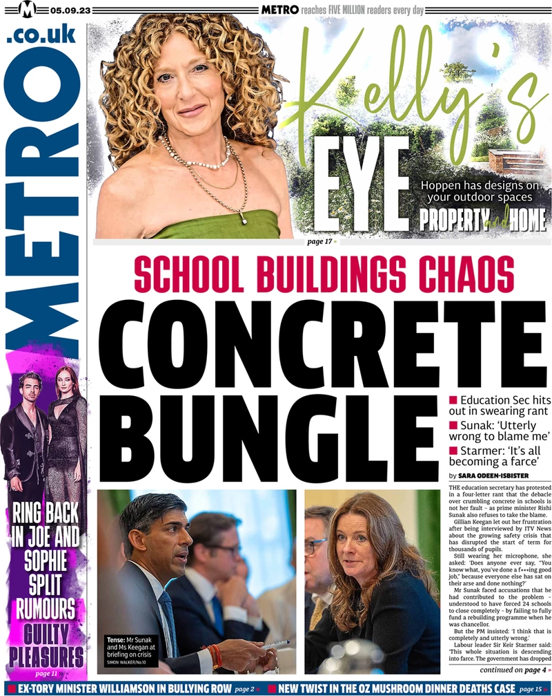 Metro - School buildings chaos: Concrete Bungle 