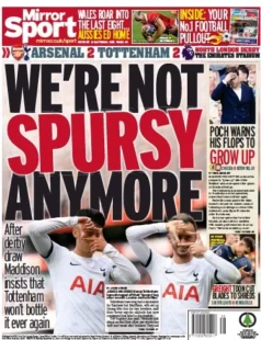 Mirror Sport - We’re not Spursy anymore