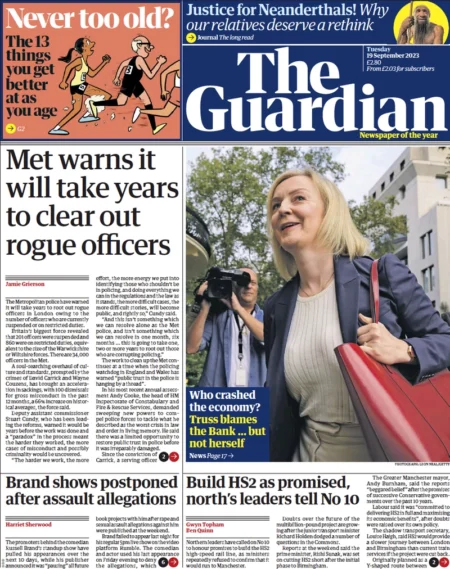 The Guardian-Met warns it will take years to clear out rogue officers
