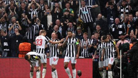 Newcastle thrash PSG 4-1 on Champions League homecoming