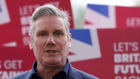 Keir Starmer to set out policy on Israel-Gaza war amid Labour tensions