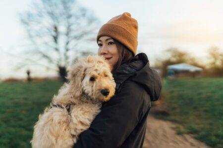 Woman forced to pick between her partner or her dog