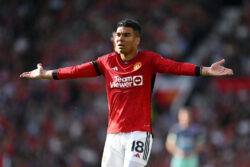 Casemiro ruled out of Man Utd’s clash at Sheffield United with injury