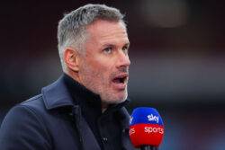 Jamie Carragher makes surprise Arsenal and Manchester United Carabao Cup predictions