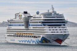 Major hunt for man who fell overboard from passenger ship