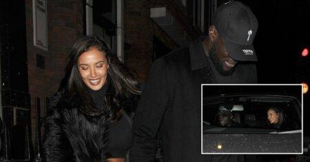 Maya Jama and Stormzy hold hands on London date night that ends in disaster