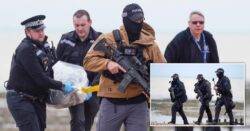 Huge package of cocaine washes up on beach for the fourth time this month