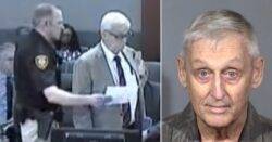 Victim punches pedophile baby-sitter, 80, in court as he is spared prison time