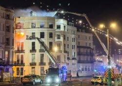 Cause of fire that destroyed historic seaside hotel revealed