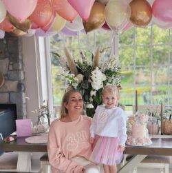 Stacey Solomon, 34, celebrates joint birthday with daughter Rose, two, in a heart-melting way