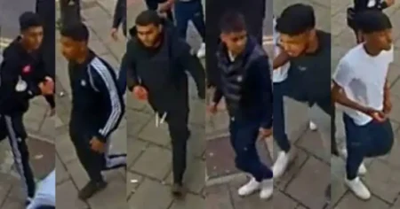 Six men sought after suspected homophobic attack