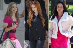 Lindsay Lohan reunites with some very special friends as she gets back to work after welcoming first child 