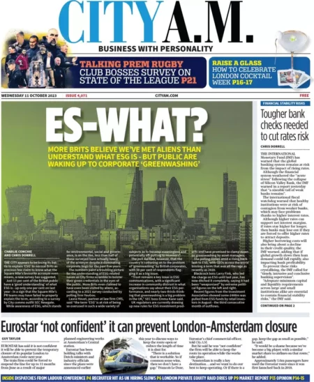 CITY AM – ES-What?