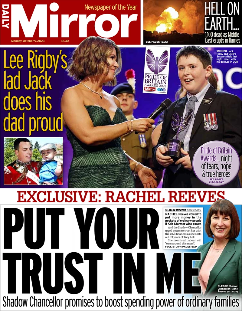 Daily Mirror - Put your trust in me