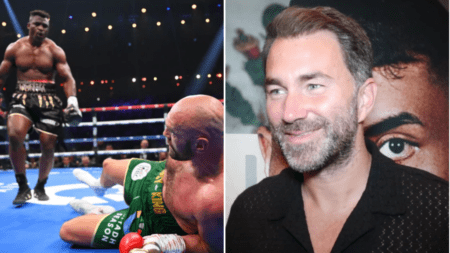 Eddie Hearn says Francis Ngannou was ‘robbed’ and Anthony Joshua ends Tyson Fury’s career