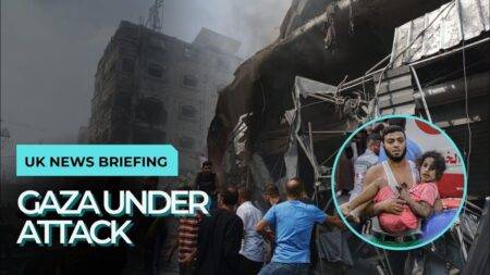 Video – Israel kills hundreds of Palestinians in Gaza with air strikes