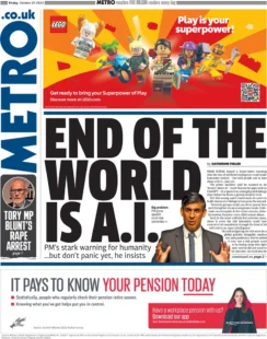 Metro – End of the world is AI