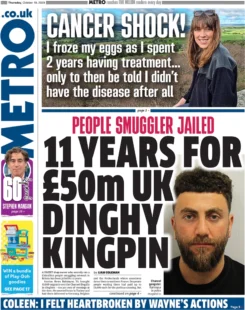 Metro – 11 years for £50m UK dinghy kingpin 