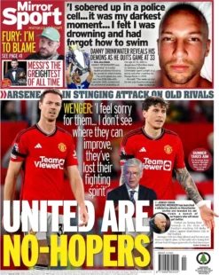 Mirror Sport - United are no-hopers 