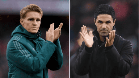 Mikel Arteta reveals Arsenal skipper Martin Odegaard has been ‘carrying a little thing’