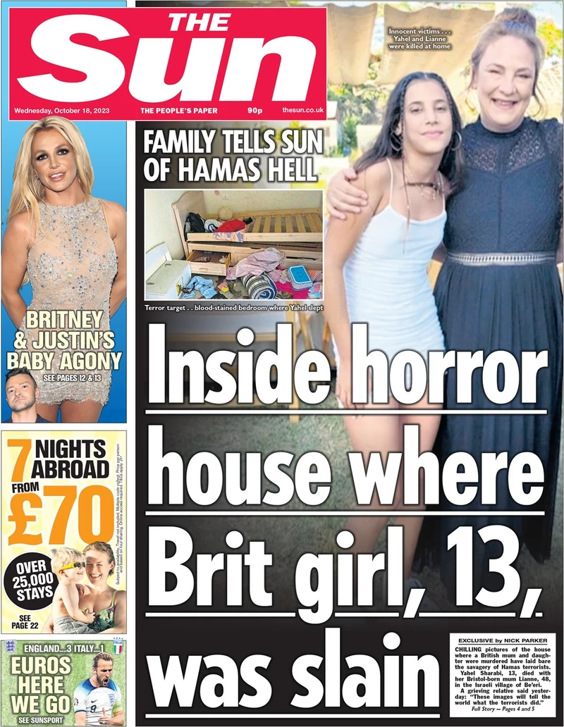 The Sun - Inside horror house where Brit girl, 13, was slain
