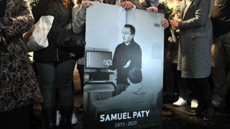 Samuel Paty: Six French teenagers on trial over teacher's murder