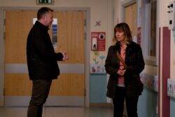 Rhona hit with fury as she ends up in hospital in Emmerdale spoiler video
