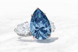 Christie’s sells rare blue diamond for over m