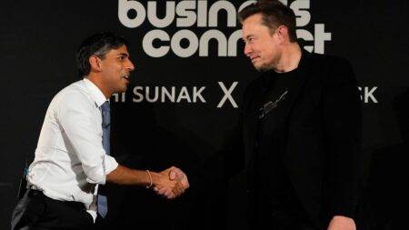 Elon Musk tells Rishi Sunak AI will put an end to work