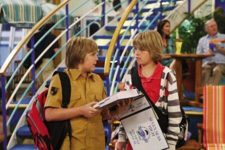 The Suite Life’s Zack and Cody finally get their dinner reservation made 15 years ago