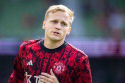 Donny van de Beek issues statement on his Man Utd future