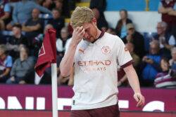 ‘I’m not optimistic’ – Pep Guardiola gives injury update on Manchester City stars including Kevin De Bruyne