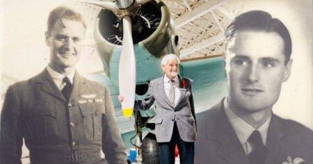 102-year-old WWII veteran reunites with wartime planes for Remembrance Day